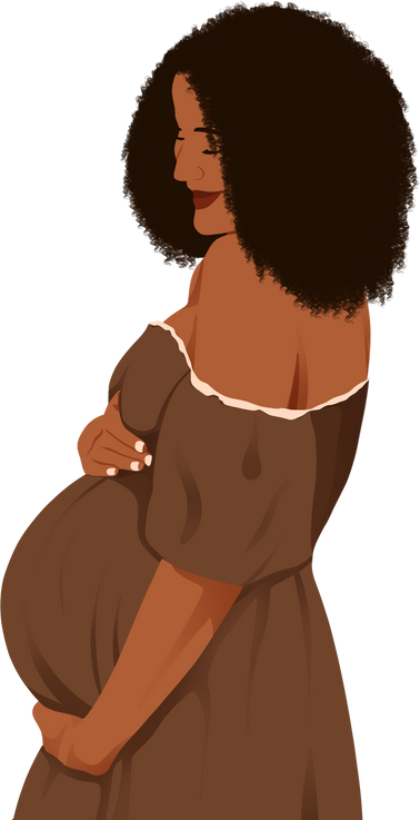 Smiling Pregnant Woman